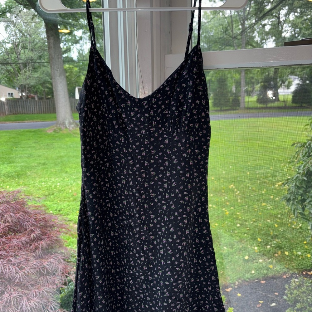 Princess Polly Black Floral Dress